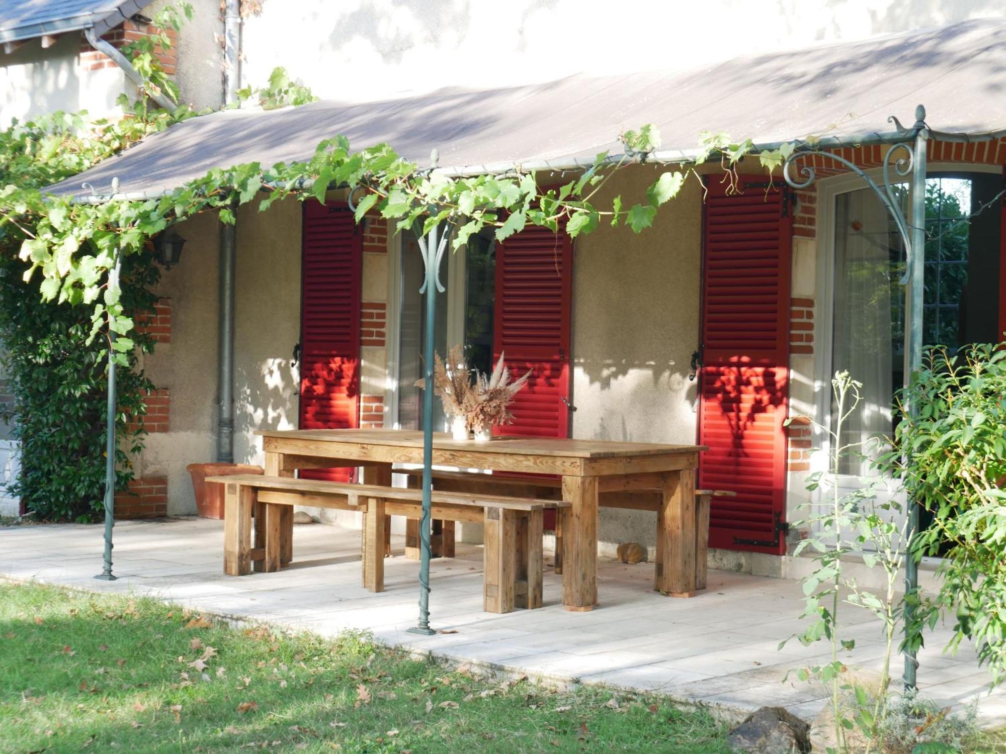 Chambre D'Hotes Avec Piscine Chauffee Dans Le Parc De La Brenne - Fr-1-591-574 Bed & Breakfast Rosnay  Exterior photo